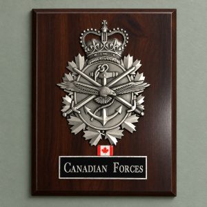 Home Деревянная задняя панель с алюминиевым медалью1